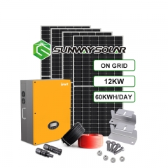 Système d'énergie solaire triphasé
