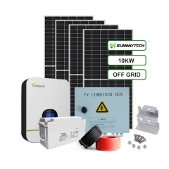 Système d'alimentation solaire 10KW à usage domestique
