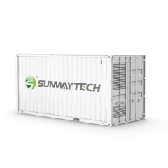 Système de stockage industriel du système d'alimentation solaire
