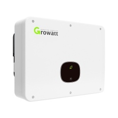 Onduleurs solaires sur réseau Growatt 15-25KW, haute efficacité triphasée avec affichage LED