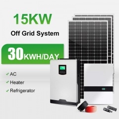 Kit complet de système d'alimentation solaire hors réseau