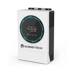 Onduleur hybride solaire à onde sinusoïdale pure SUNPOLO 6KW avec chargeur MPPT
