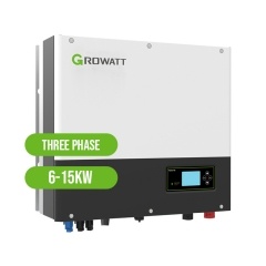 L'onduleur solaire hybride Growatt convertit 220V en 380V 5KVA en 10KVA