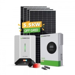 Système d'alimentation solaire domestique complet