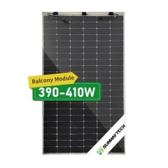 Panneaux solaires monocristallins Sunway 390-410w pour balcons résidentiels