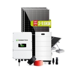 Système de stockage d'énergie solaire hybride domestique Sunway 3-10kw